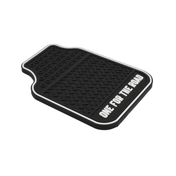 Dapper Chap Set Of Four Car Mat Coasters | Gift Box | Silcone Coasters | Fathers Day | Mothers Day, 5 of 6