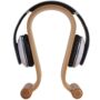 Wooden Shelf Universal Headphone Holder, thumbnail 3 of 4