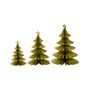 Gold Paper Christmas Tree Decorations, thumbnail 2 of 4