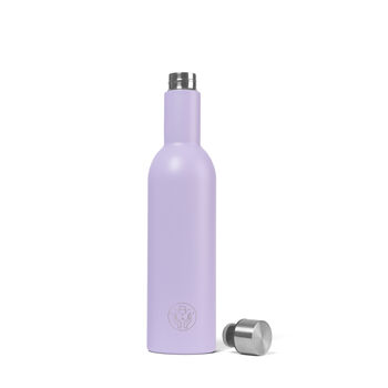 Lavender Insulated Wine Bottle, 8 of 9