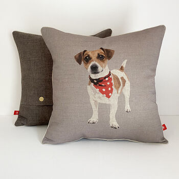 Jack Russell Feature Cushion, 2 of 8