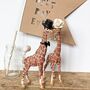 Personalised Wedding Giraffe Cake Toppers, thumbnail 1 of 5
