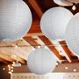 Garden Party Paper Lanterns: Pack Of Three, thumbnail 2 of 2