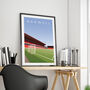 Barnsley Oakwell East Stand Poster, thumbnail 4 of 8