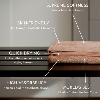 Herbal Dyed Chemical Free Luxury Bath Towel, 4 of 9