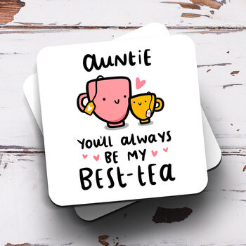 Personalised Auntie Mug 'You'll Always Be My Best Tea', 3 of 3