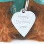 Birthday Highland Brown Cow Soft Toy, thumbnail 7 of 11