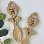 Engraved Welsh Love Spoon For Babies Born In 2026, thumbnail 3 of 7