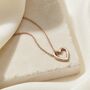 Personalised Mini Message Heart Necklace, thumbnail 4 of 12