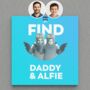 Personalised Daddy Gift Book 'Find Daddy And Child', thumbnail 1 of 6