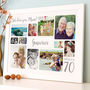 Personalised 70th Birthday Photo Collage, thumbnail 9 of 11