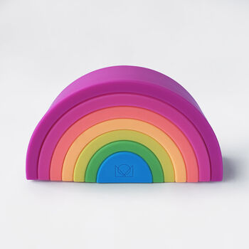Silicone Rainbow Stacker, 2 of 4