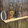 Trendy Coloured House Home Door Numbers, thumbnail 2 of 12