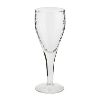 Set Of Two Hammered Sparkling Wine Glasses, 2 of 3