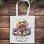 Personalised Poodle In Christmas Lights, thumbnail 4 of 10