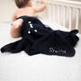 Cashmere Baby Blanket Personalised With Constellation, thumbnail 1 of 7