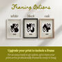 Personalised Initials And Year Print Wedding Anniversary Gift, thumbnail 4 of 11