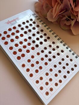 Colourful Stone Border 576 Bindi Booklet, 5 of 8