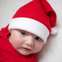 Personalised Baby's First Ever Christmas Sleepsuit, thumbnail 4 of 5