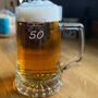 Personalised Tankard Engraved For 50th Birthday Gift, thumbnail 5 of 5