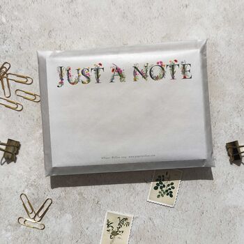 Just A Note Floral Notelets Gift Set, 5 of 7