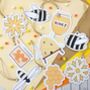 Illustrated Busy Bee Gift Tags, Large, thumbnail 3 of 7