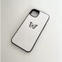 White Butterfly Phone Case, thumbnail 1 of 2