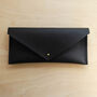 Personalised Recycled Leather Clutch Purse, thumbnail 3 of 12