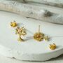 Sterling Silver Or Gold Plated Tree Stud Earrings, thumbnail 10 of 12