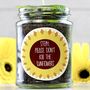 Personalised 'Don't Kill Me' Sunflower Jar Grow Kit, thumbnail 7 of 12