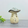 Ceramic Mushroom Lamp Toadstool Tealight Candle Holder, thumbnail 6 of 10