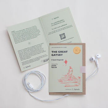 The Great Gatsby Audiobook In A Card Gift, 2 of 12
