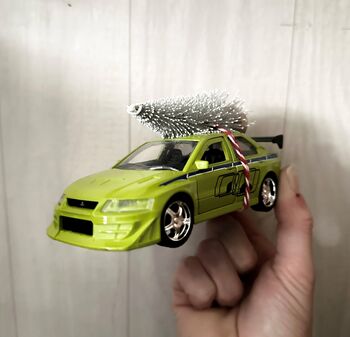 Fast And Furious Mitsubishi Lancer Evo Ii With Christmas Tree, 2 of 2