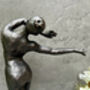 Black Sculpted Dancer Figurine – 29cm Dancing Ornament, thumbnail 9 of 12