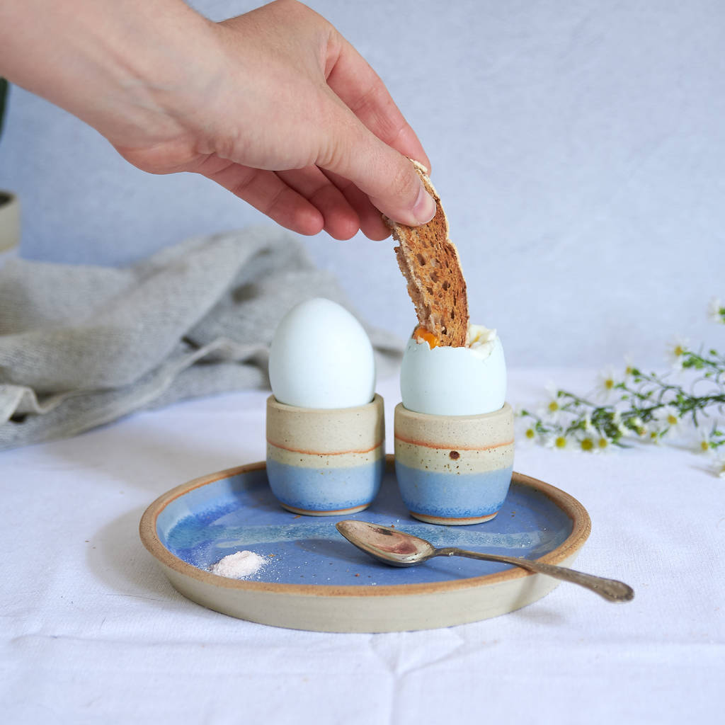 Handmade Ceramic Egg Cup, 1 of 8