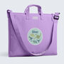 Personalised Dinosaurs Design Kids Book Bag, thumbnail 7 of 9