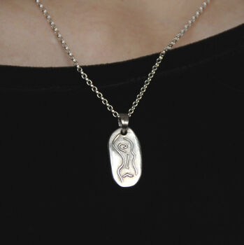 Free Spirit Recycled Silver Pendant, 2 of 8