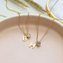 Personalised Heart Birthstone Charm Necklace, thumbnail 6 of 11