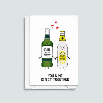 'Gin It Together' Card For Partner, 2 of 2