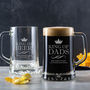 Personalised Tankard Pint Glass For Dad, thumbnail 4 of 4