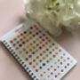 Gold Zari Colourful 576 Bindi Booklet, thumbnail 2 of 10
