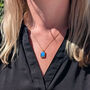 The Rectangle Labradorite Necklace, thumbnail 2 of 10