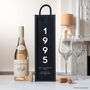 Personalised Birthday Year Bottle Box, thumbnail 3 of 7