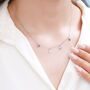 Sterling Silver Playing Card Suits Necklace, thumbnail 11 of 11