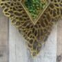 Coral Inspired Gold Diamond Wall Mirror Home Decor Gift, thumbnail 9 of 9