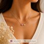 Personalised Create Your Own Mother And Daughter Birthstones Necklace, thumbnail 5 of 12