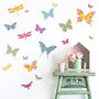 Shanghai Butterfly Wall Stickers, thumbnail 1 of 3