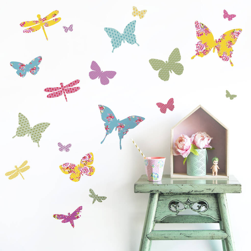 Shanghai Butterfly Wall Stickers, 1 of 3