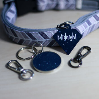 Starry Night Personalised Pet ID Tag, 3 of 6