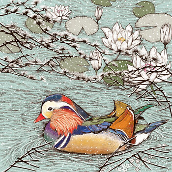 'Mandarin Duck' Print, 3 of 3